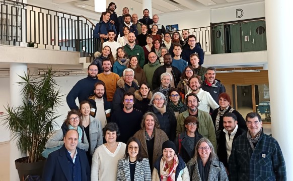 Membres de l'unité TREE en janvier 2025. Photo de groupe.