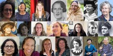 Portraits d'une vingtaine de femmes de tous les âges et origines